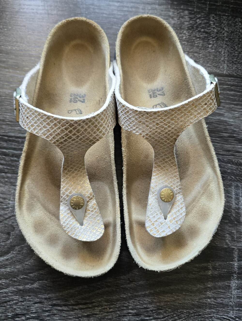 Birkenstock Womens Gizeh Magic Snake